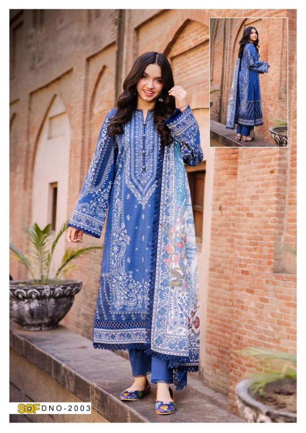 SOF Aliya.B Vol-2 – Pakistani Readymade Kurti Pant With Dupatta